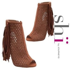 SHI by Journeys Rivera Cognac High Heel